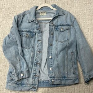 Madewell Light Wash Denim Jacket